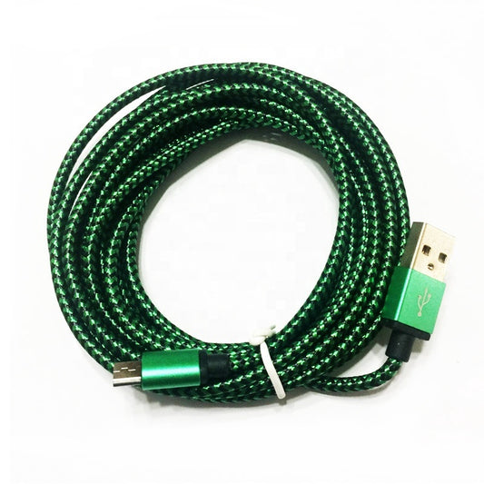 Ziggicig Micro USB Cable Green/Black