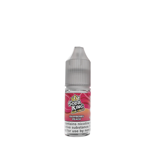 Soda King Bar Salts Raspberry Peach - 10ml