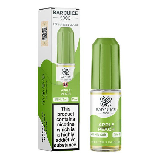 Bar Juice 5000 Nic Salt - Apple Peach - 10ml