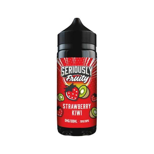 Doozy Seriously Fruity Strawberry Kiwi 100ml - 0mg
