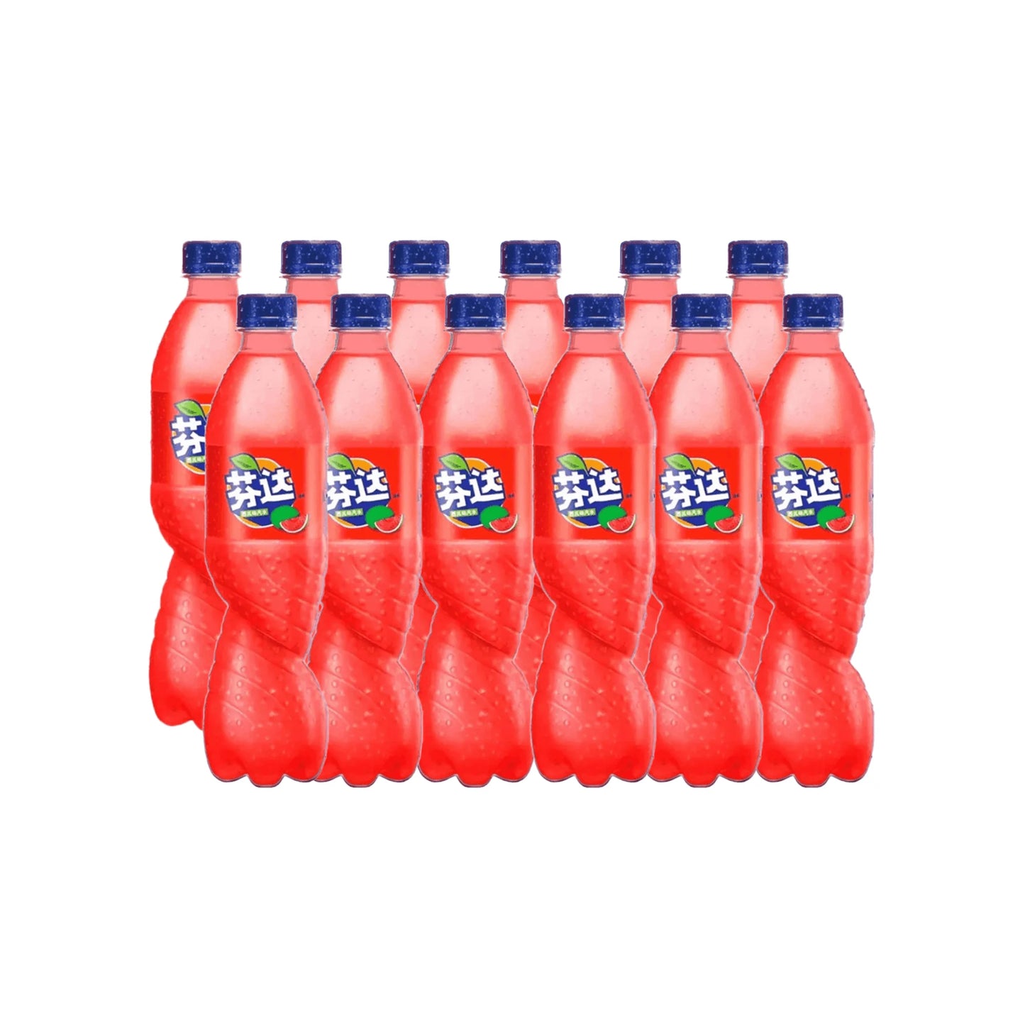 Chinese Fanta Bottles - 12 Pack