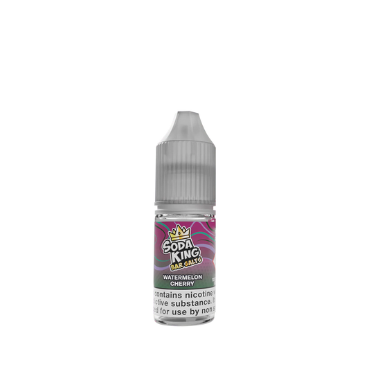 Soda King Bar Salts Watermelon Cherry - 10ml