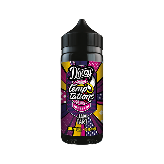 Doozy Temptations Jam Tart 100ml - 0mg