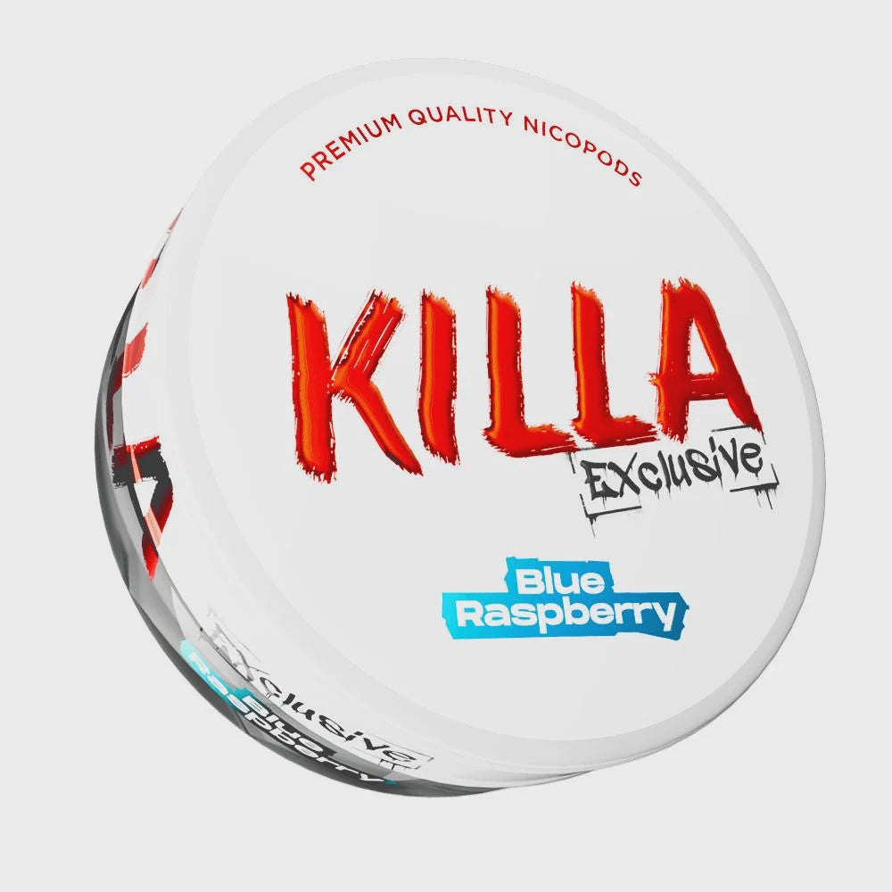 Killa Nicotine Pouches Blue Raspberry - 16mg