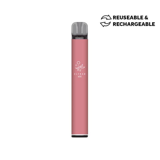 Elf Bar 600 Prefilled Pod Kit - Strawberry Raspberry Cherry Ice