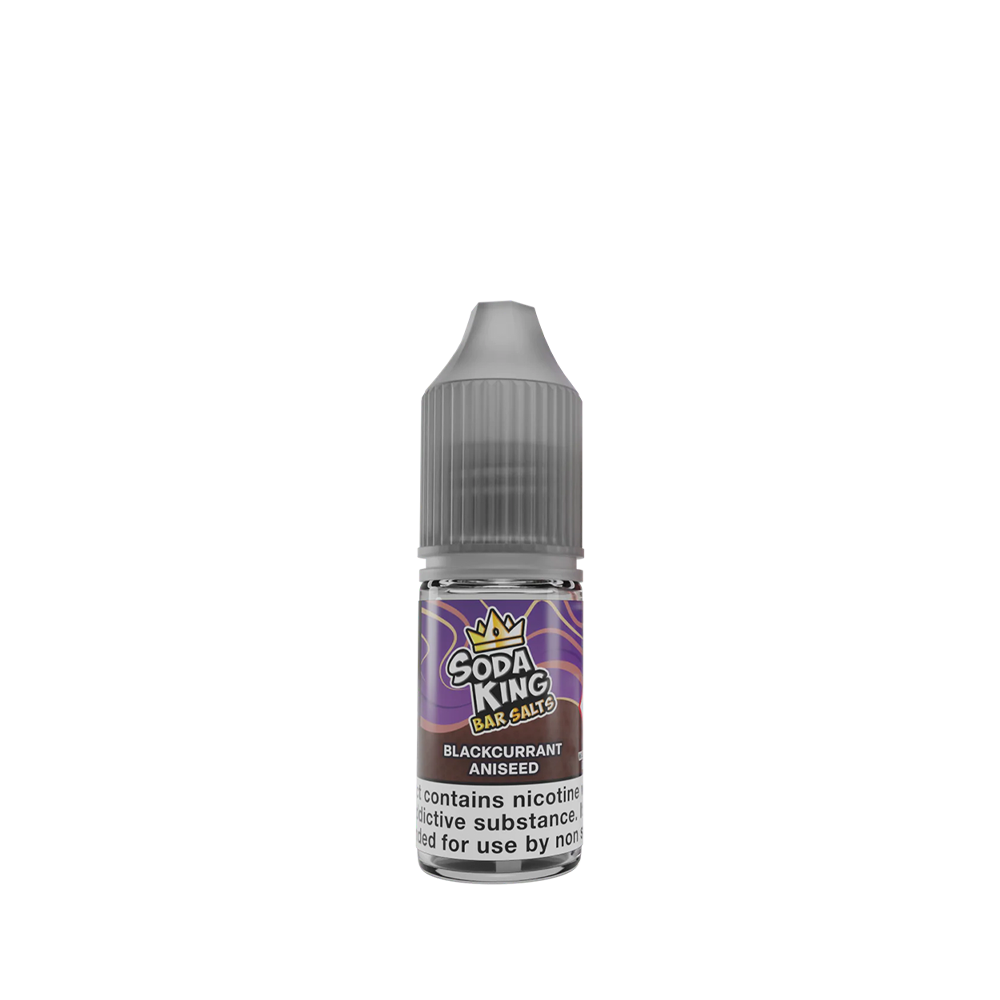 Soda King Bar Salts Blackcurrant Aniseed - 10ml