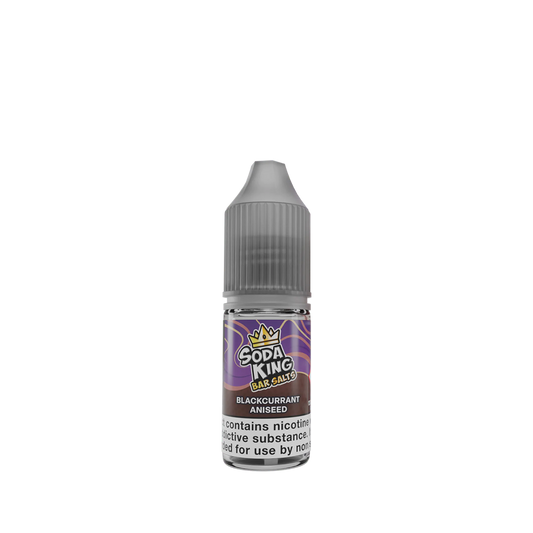 Soda King Bar Salts Blackcurrant Aniseed - 10ml