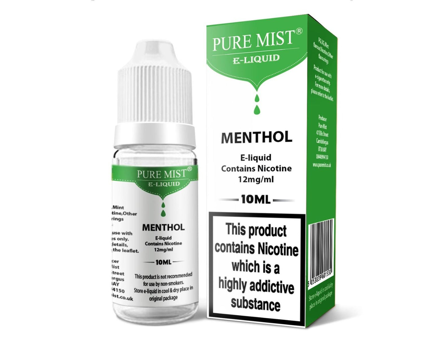 Pure Mist - Menthol - 10ml