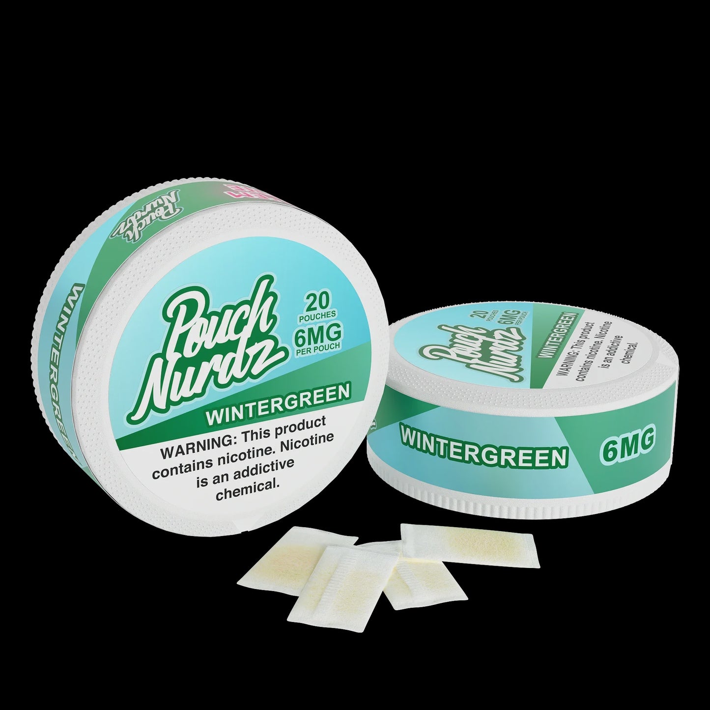 Pouch Nurdz - Nicotine Pouches - Wintergreen