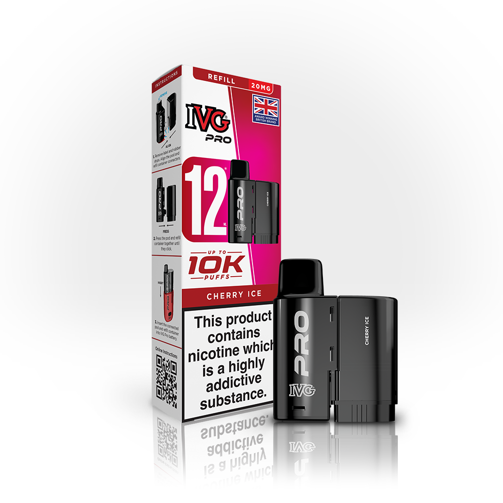 IVG Pro 12 Prefilled Pod -Cherry Ice  - 20mg