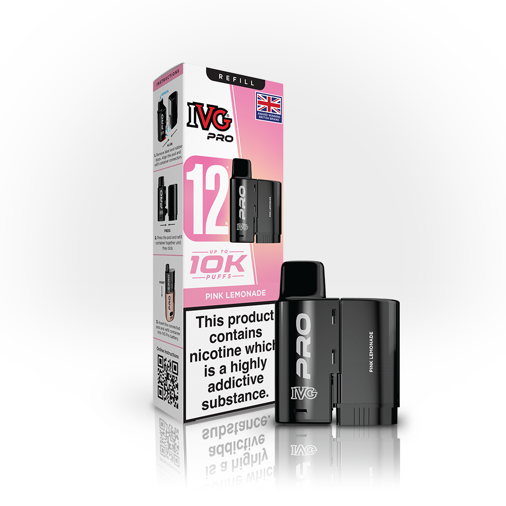 IVG Pro 12 Prefilled Pod - Pink Lemonade - 20mg