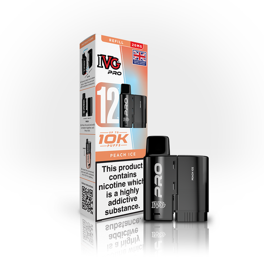 IVG Pro 12 Prefilled Pod - Peach Ice - 20mg