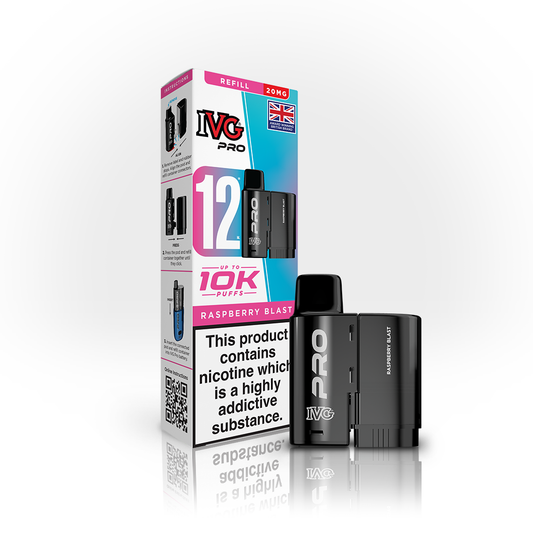 IVG Pro 12 Prefilled Pod - Raspberry Blast - 20mg