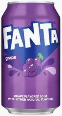 American Fanta Grape Cans - 12 Pack