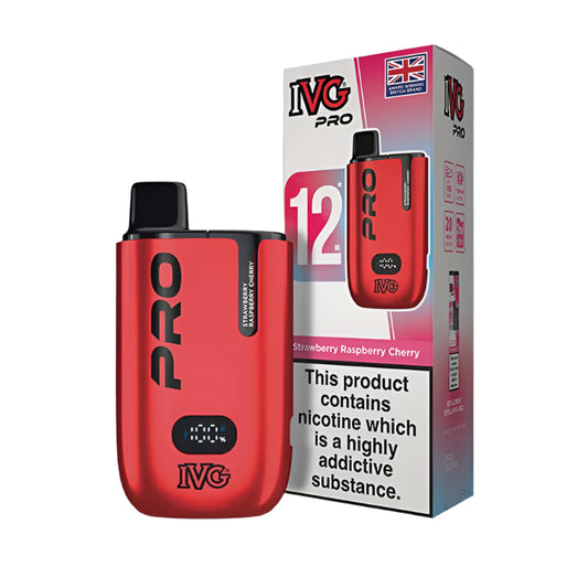 IVG Pro Big Puff - Strawberry Raspberry Cherry - 20mg