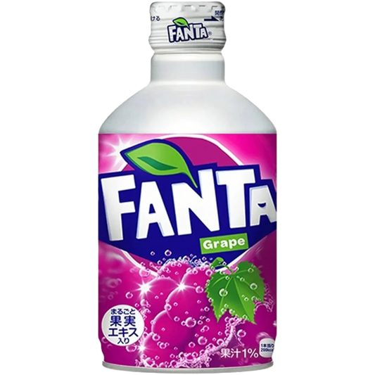 Fanta Grape Aluminium Bottles - 24 Pack