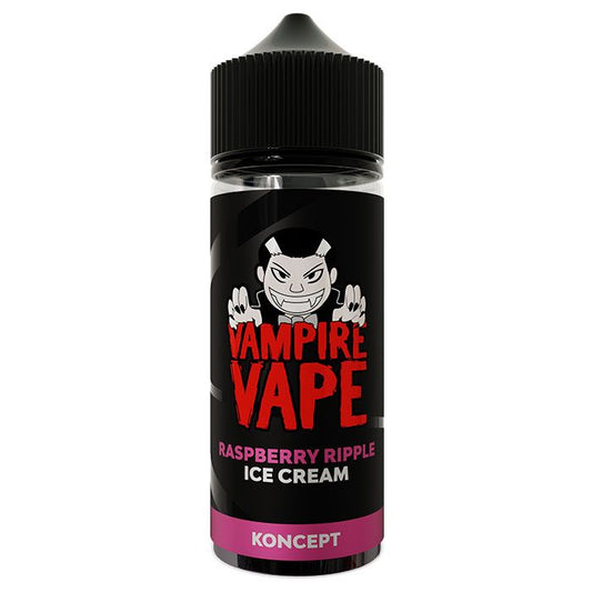 Vampire Vape Koncept - Raspberry Ripple Ice Cream - 0mg - 100ml