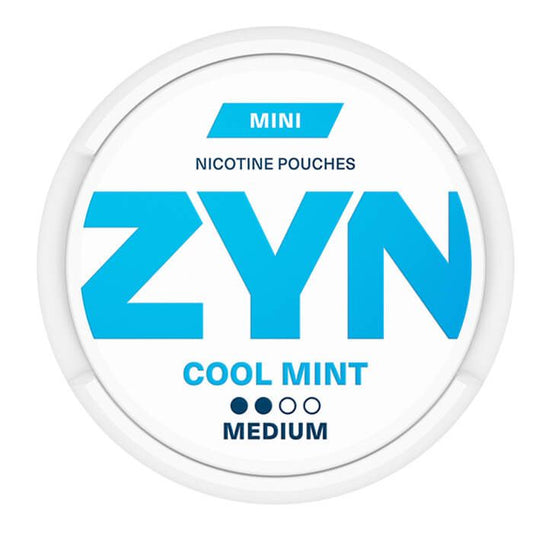 Zyn Nicotine Pouches - Cool Mint Mini - Medium